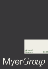 Myer 2025 Annual Report